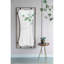 Miroir coquelicot 28 po x 1,5 po x 60 po avec cadre en métal doré de conception contemporaine pour salle de bain, vestibule