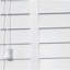 Faux Wood Venetian Blinds with Fabric Tape, Moisture-Resistant Horizontal Slats & Cord Control for Windows-70077834-70077859