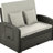 Pe Double Chaise, 2, Adjustable Back, Cushions With Heavy-duty And All-weather Fabric 2 Reclining Daybed, 3-height Protective Covers-78800446