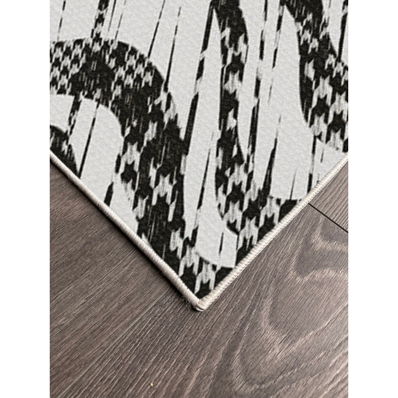 Tapis en coton Taliyah, Rectangle 2 pi 7 po x 4 pi 11 po
