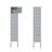 Metal 5 - Tier 65.98'' Gym Locker with Padlock-61436393
