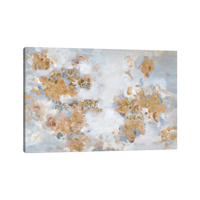 «Golden Lights» par L. Hewitt - peinture sur toile tendue