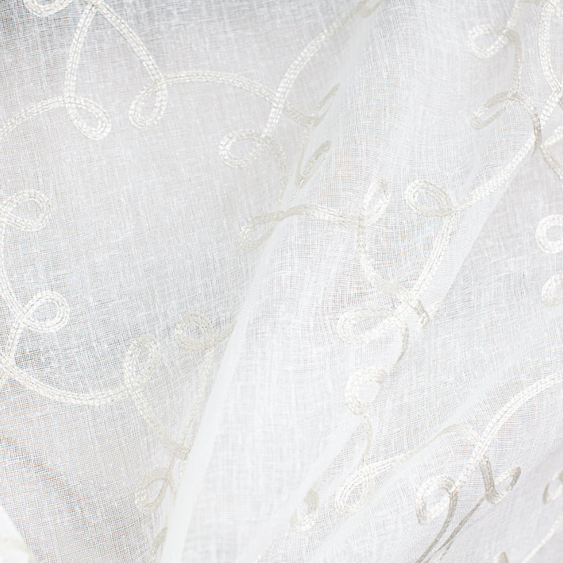Sheer Embroidered | Casper Fabric_CASPER