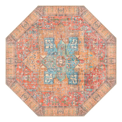 Chenille Geometric Indoor Rug