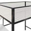 Lit mezzanine double avec bureau et tablettes-620870733