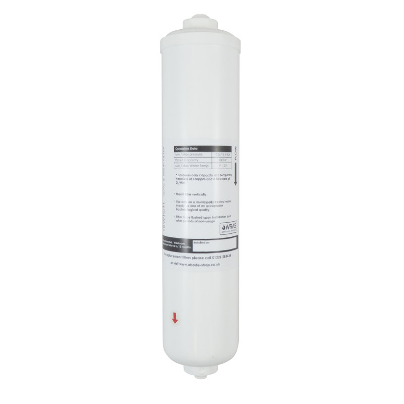 Swich Water Filter Device - Round Handle with Classic Filter, Brushed