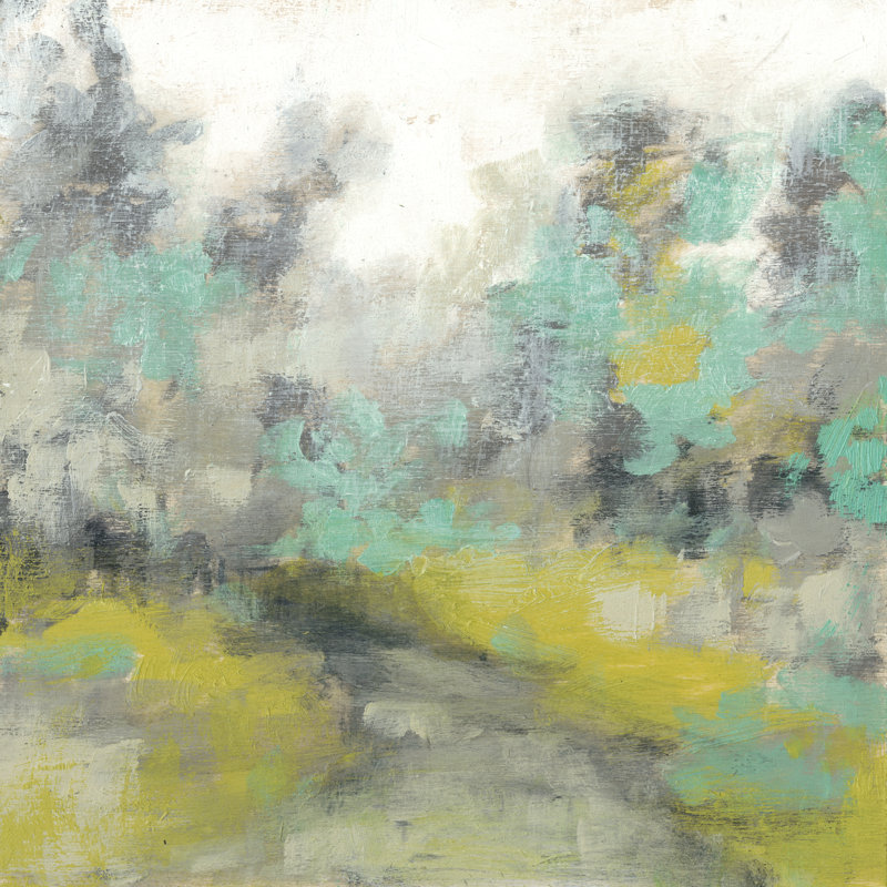 Pastel Walk II by Jennifer Goldberger - Wrapped Canvas Painting, 122cm H x 122cm W