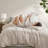 Premium Linen Bedding Set, Multicolor King Size With Sophisticated Style