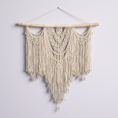 Suspension murale en coton