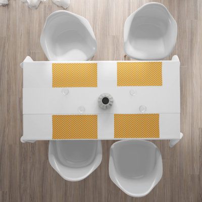 Polyester Patterned Rectangle Placemat