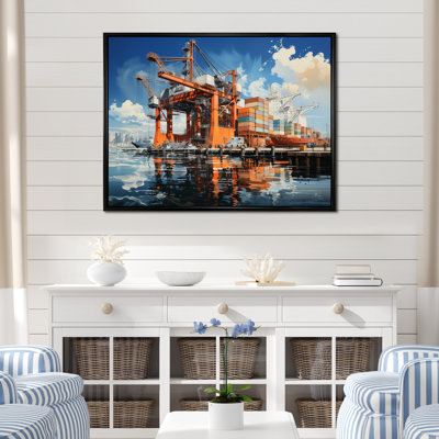 Port Industrial Elegance II - Nautical & Beach Wall Decor