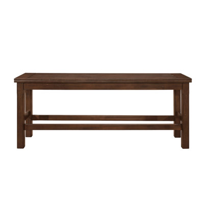 Mobilier de cuisine classique en bois brun foncé à hauteur de comptoir 1 pièce
