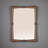 Eli Modern Walnut Finish Mango Wood Wall Mirror