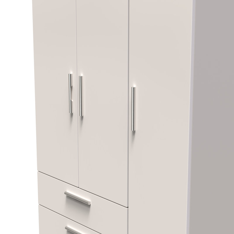 Borgeson Manufactured Wood Wardrobe, Gloss/Kashmir