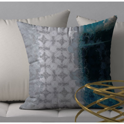 Housse et insert de coussin carré Genius Logical
