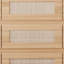 Closet System With 9 Sisal Drawer
