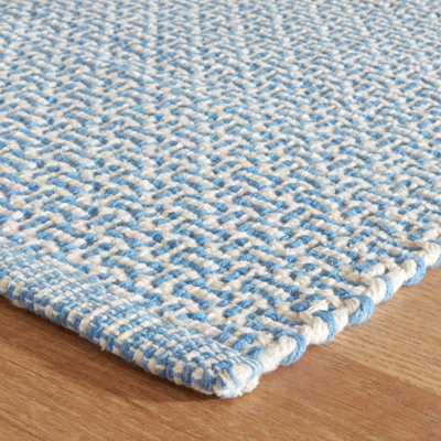 Miss Muffet Hand-Woven Geometric Cotton Rug