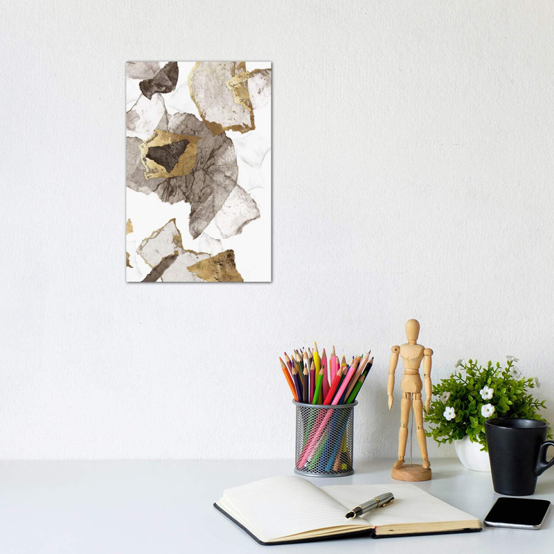 Amplifié II - impression d'art graphique, Toile tendue, H 12 po x l 8 po x P 0,75 po