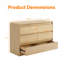 Commode 6 tiroirs avec comptoir spacieux