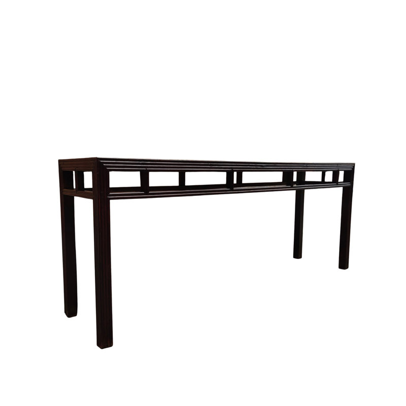 88.2 in. Solid Wood Console Table