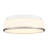 12" Flush Mount Ceiling Light With Frosted Glass-1158235901