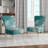 Blue Cherry Blossoms II - Cabin & Lodge Upholstered Side Chair