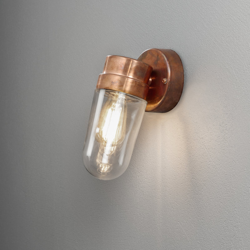 24.5cm H Outdoor Armed Sconce, Bronze
