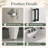 Allendale 42" Freestanding White Single Sink Bathroom Vanity With Quartz Top-1299747340-1299747343