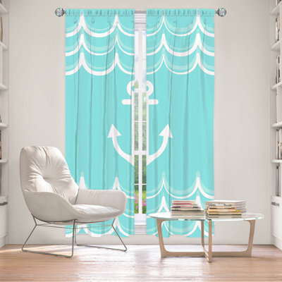 Paire de rideaux obscurcissant en polyester Virgis