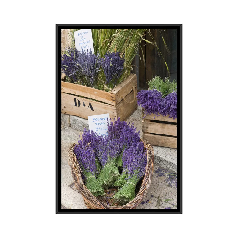 Reproduction de photo sur toile, H 26 po x l 18 po x P 1,5 po, Toile avec cadre noir, Pas de tapis