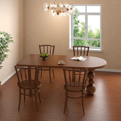 French Retro Solid Ash Dining Table Sets.