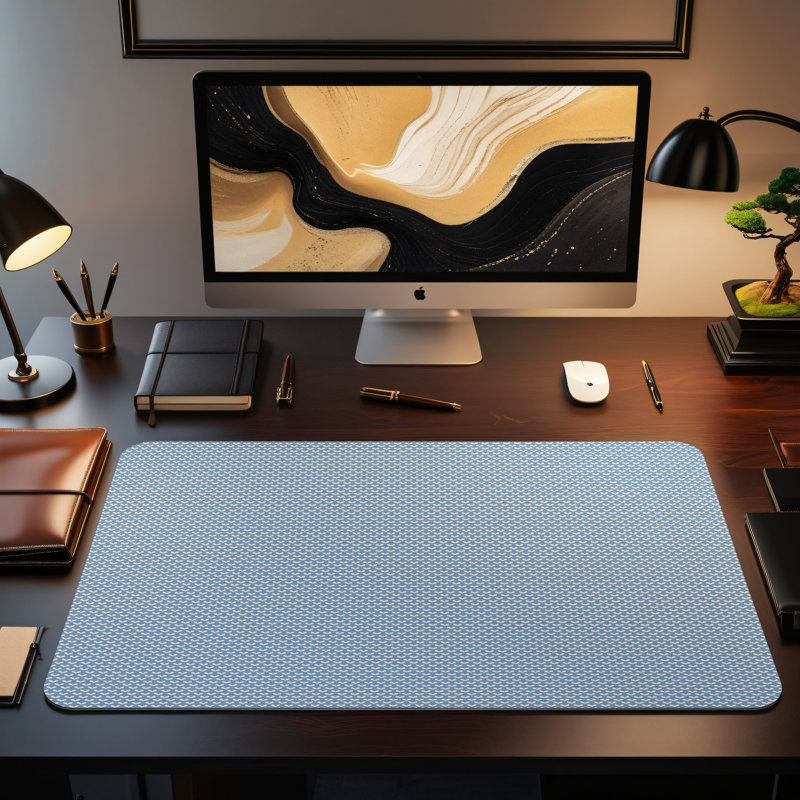 Polyester Desk Pad, 23.6x13.8