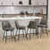 Swivel Bar Stools 4 pcs