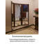 Miroir de garde-robe caché à trois volets-275635760