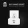 WBM Smart Wi-Fi Socket, Voice and App Controlled Plug with 15A Current Power, White