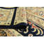 Tapis Raziya teint à la main bleu marine - brun clair, 9 pi 2 po x 12 pi 6 po