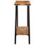 30cm Solid Wood Top Console Table