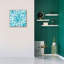  «Meditation Tiles 4» par Chariklia Zarris, art mural sur toile, 26 po x 26 po