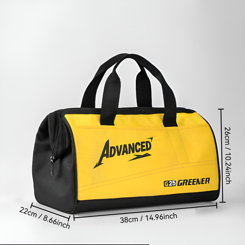 Sac à outils pour électricien robuste avec construction renforcée pour un usage professionnel