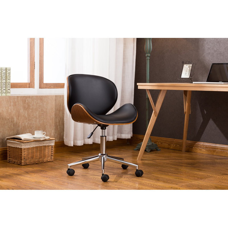 Larkin Desk Chair, Black