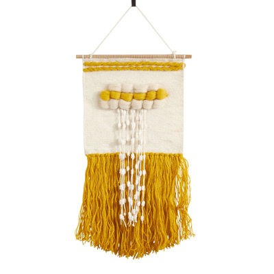 Bohem Collection Hand Woven Wool Wall Hanging