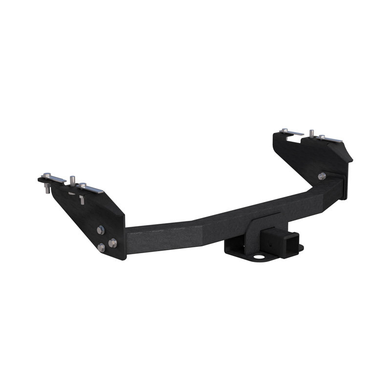 Rear Trailer Hitch Receiver for 2014-2018 Chevrolet Silverado 1500 and GMC Sierra 1500 - Carbon Steel