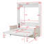 Lit escamotable mural Murphy avec coussin-1203337572