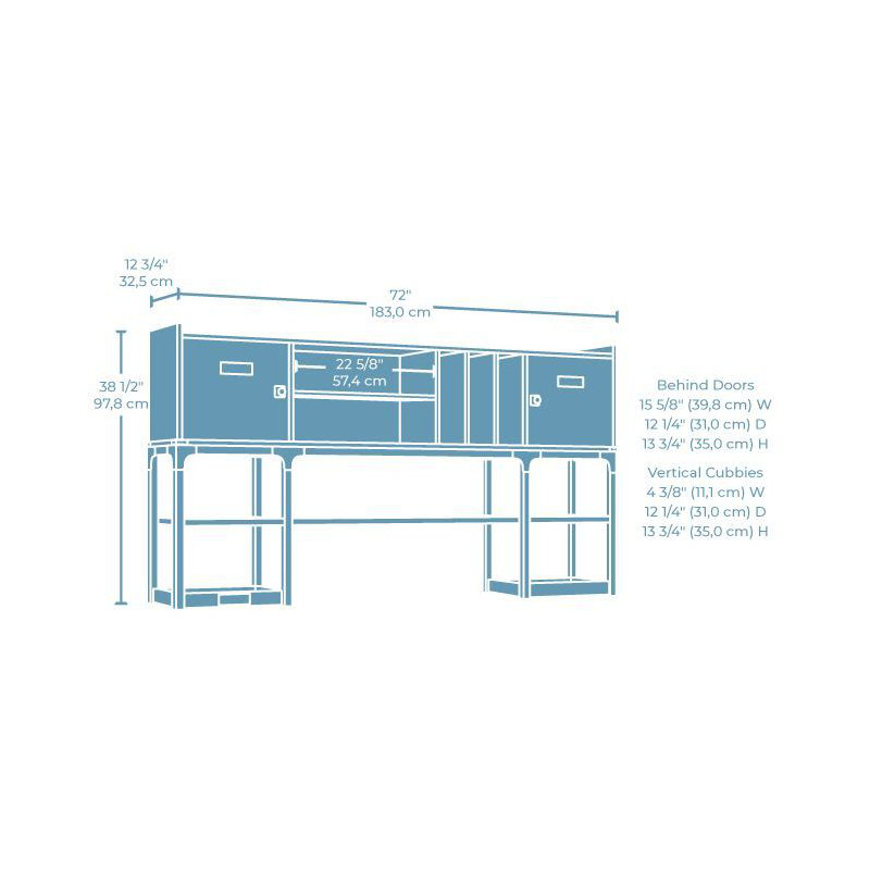 Bureau de bureau 72 po Foundry Road
