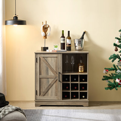 Armoire de bar Farmhouse Coffee Bar