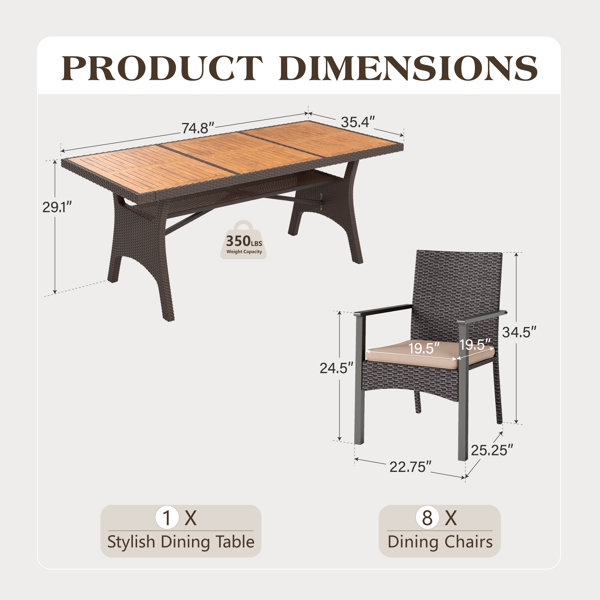 Dimensions du produit
