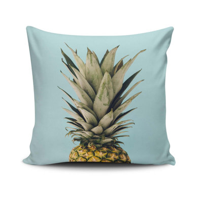 Coussin carré doux et confortable Ceddrick, 17,3 x 17,3 pouces, 50% coton / 50% polyester | Lavable à la machine à 104 ° F, repassable, rembourrage en silicone, fermeture à glissière dissimulée | Parfait pour la décoration intérieure, le confort et le style