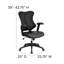 High Back Designer Mesh Executive Swivel Ergonomic Office Chair with Adjustable Arms