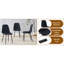 Ensemble de salle à manger luxueux en MDF et maison ou bureau moderne