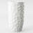 Govind 22'' H Handmade White Geometric Fiber Stone Tall Pot Planters